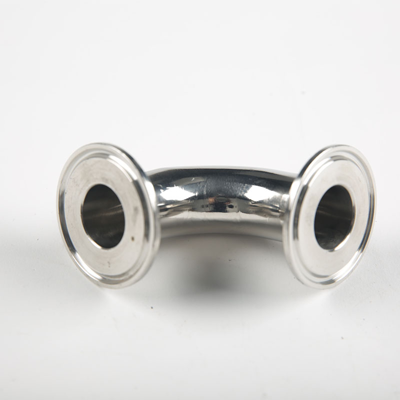 The high quality 45 degree elbow white stainless steel elbow