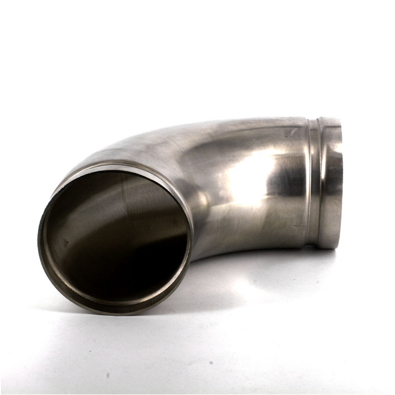 Stainless steel groove 90 degree elbow sanitary thin wall equal diameter pipe fittings