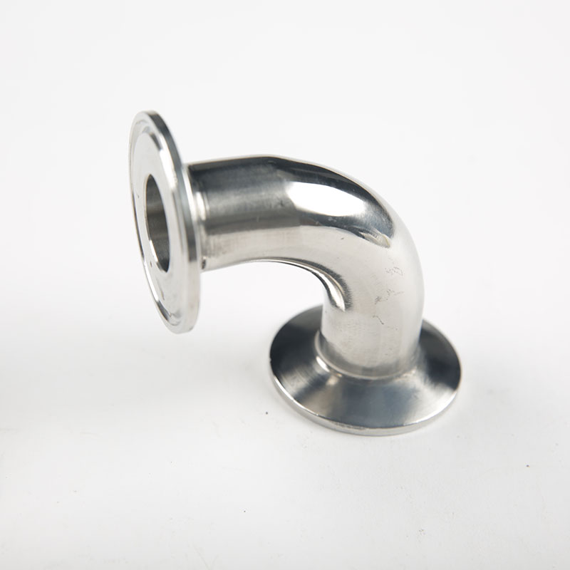 The high quality 45 degree elbow white stainless steel elbow