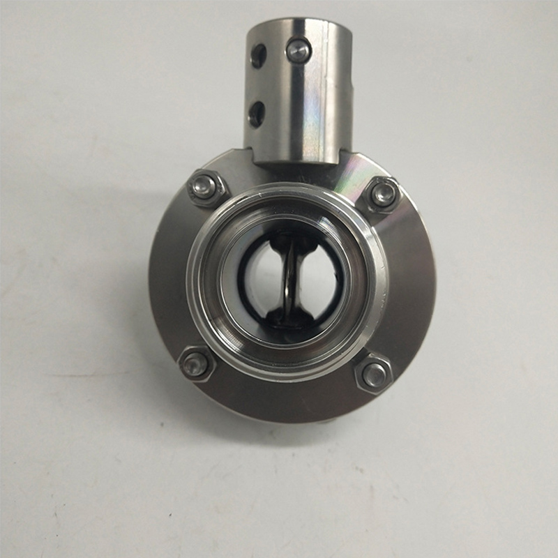 Stainless steel sanitary external thread type valves various specifications butterfly valves