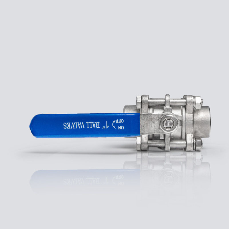 3pc ball valve stainless steel butt welding ball valve